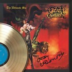 Ozzy Osbourne Framed Black Wood Reproduction Signature Gold Lp Display 3