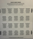 The Art Of Disney Romance 39c Stamp Sheet 2005