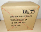 Sideshow Iron Man 1 2 Bust Serial  003     New Shipper Sealed