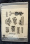 Stampin Up  Handmade For You Cling Stamp Set  10 - Gently Used