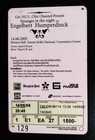 Engelbert Humperdinck Vintage 2005 Thailand Concert Ticket Card Mega Rare   