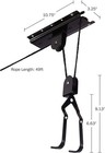 Bike Hoist 2 Pk Overhead Pulley System 100lb For Garage Ceiling Storge