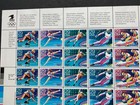 Winter Olympics 1992 Full Sheet Of 29 Cent Stamps Scott 2615a  2611-15  Mnh