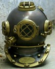 Antique Us Navy Mark V Deep Sea Marine Divers Scuba Sea Diving Helmet Brass Gift
