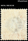 Natal 1902 Sc 88 King Edward Vii Orange   Black 5p Mvlh Og Fine