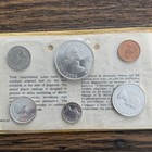 1964 Canada Uncirculated Coin Set 80  Silver Voyageur Dollar Original Packaging