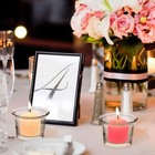 Tealight Candle Holder Set Of 12- Clear Glass Votive Candle Holders Bulk For Chr