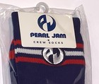 Pearl Jam Socks 2025 Blue With Red Dark Matter Tour Pj New