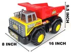 Big Dump Truck  Red And Yellow 16 Inch Offroad Dump Truck  Dump Truck Toy Large