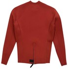 Rvca Men s Wetsuit Jacket 2mm Balance Long Sleeve Back Zip Surf Top Rustic Red