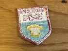 Vintage Saskatchewan Heraldic Shield Crest Coat Of Arms Patch Canada Canadian Sk
