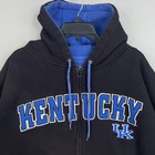 Kentucky Wildcats Hoodie Mens Xl Black Blue Ncaa College Basketball Sweatshirt