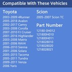 Engine Oil Filler Cap For Toyota Avalon Camry Highlander 4runner Tacoma Black