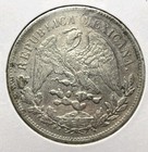 1900 Mexico Silver Un Peso Culiacan Cnjq Silver Second Republic  