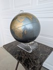 Vintage Replogle Diamond Marquise Series 12    Globe Clear Stand Mcm Collectible