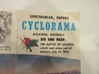 Vintage 1965 Cyclorama Atlanta  Ga Pamphlet - Rb3142