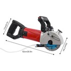 110v Electric Wall Chaser Groove Steel Concrete Cutting Slotting Machine 2800w