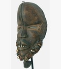 An Fine Old Authentic Antique African Mask Dan Tribe  Ivory Coast  3