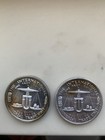 1 Troy Oz Fine Silver 999 Round 1974 The International Trade Unit