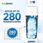 Babybreeze Diaper Pail Refill Bags Compatible With Diaper Genie - 2240 Count