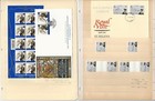 British Royalty Stamp Collection  5 Pages Covers  Queen Elizabeth  Diana  b 