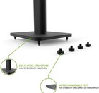 New Kanto Sp32pl 32  Speaker Stands - Black - Medium To Large Bookshelf Speakers