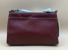 Fox Family Deluxe Crossbody Purse Bag Maroon Rfid Protection Chala