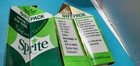 2 Vintage Sprite  Gift Pack Cardboard Carrier For Bottles Holds 2 Bottles