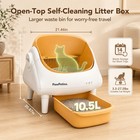 Pawpetica Large Smart Automatic Self Cleaing Cat Litter Box With App Control New