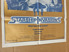 Starship Invasion Movie Theater Poster  Robert Vaughn Christopher Lee