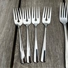 Oneida Gala Impulse Stainless Fork Set Of Seven Silverware Flatware
