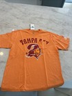 Nike Nfl Tampa Bay Buccaneers T-shirt Throwback Logo Men   s Medium Nwt  55 Orange