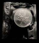 2001 Canadian 5 Dollars 1oz 9999 Silver Maple Leaf Sealed Rcm Bu