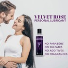 Water-based Personal Lubricant Velvet Rose 8 Fl Oz Moisturizing Formula
