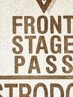 Texas World    music Festival Backstage Pass  Astrodome  Houston  Tx 6 8 84 