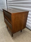 Vintage Mid Century Modern 2 Drawer Nightstand By Johnson Carper Fashion Trends