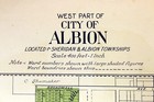 1916 Plat Map City Of Albion West Part Calhoun County Michigan