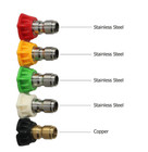 5pcs Pressure Washer Spray Tips Nozzles High Power Kit Quick Connect 1 4  Set