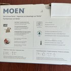 New Moen Genta 84764srn 4  Centerset Faucet Brushed Nickel W  Drain B143