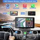 Portable Wireless With Apple Carplay And Android Auto Screen For Car 8 9  Hd