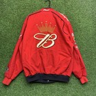 Nascar Budweiser Dale Earnhardt Racing Jacket Mens Large Chase Authentics Red