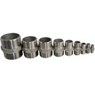 1 8 -3  Male Pipe Fitting Hex Nipple Npt Stainless Steel Connector Us Shipping
