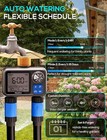 Sprinkler Timer  Programmable Irrigation Water Timer With 2 Brass Inlet