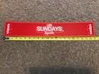 Casamigos Tequila Teal Bar Mat Brand New Los Sundays 20 75 -3 5  Inches  red 