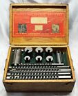 Vtg  Dumont Minute Man Key Way Broach Set - 13 Pcs    30 Shims - 1-1 2  To 2-1 4
