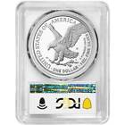 2025-w Proof  1 American Silver Eagle Pcgs Pr70dcam Fdoi West Point Label