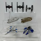 Hot Wheels Star Wars Spaceship Models Toys Diecast Set Lot Of 7 Mattel No Stands