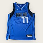 Luka Doncic Signed Autograph Auto Dallas Mavs Mavericks Nba Jersey Jsa Loa