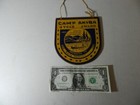 Vintage Summer Camp Sign- 1953 Camp Akiba 4 Year Award  Plaque- Vintage Camping