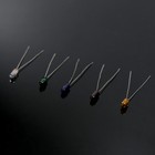 100pcs 3mm 12v Mini Grain Of Wheat Bulbs 5 Mixed Colors R y b g w Mp02